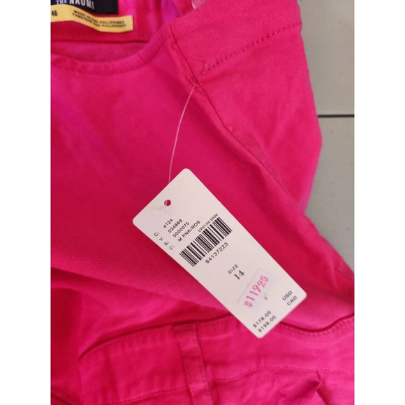 NWD Anthropologie Maeve The Naomi Workwear Jumpsuit Size 14 Pink $9E413 - Picture 10 of 16